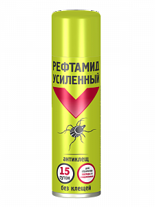 Инсектоакарицид Рефтамид Усиленный Антиклещ, 150мл